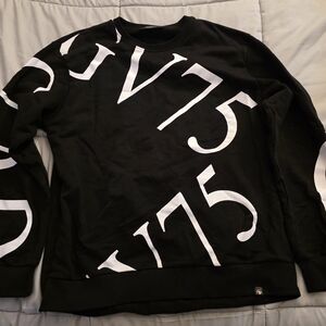 Black Graphic Sweatshirt